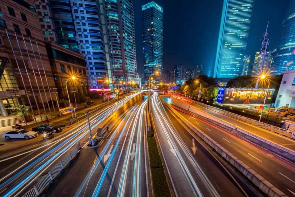 drone insurance - road long exposure