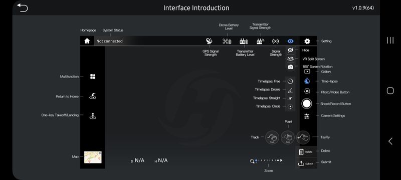 Holy stone drone - UI